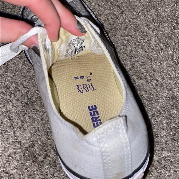 Grey Converse - Picture 2 of 2